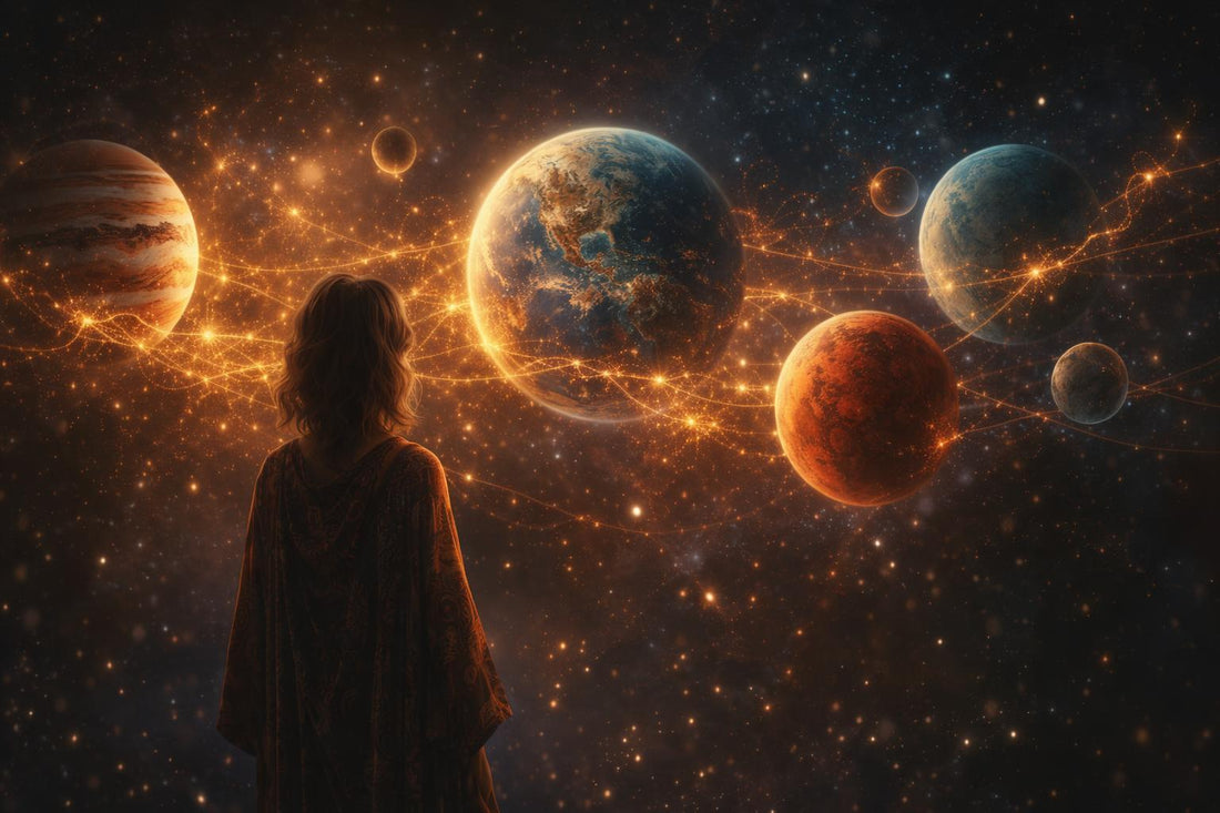 Планетарните нишки които преплитат нашия път